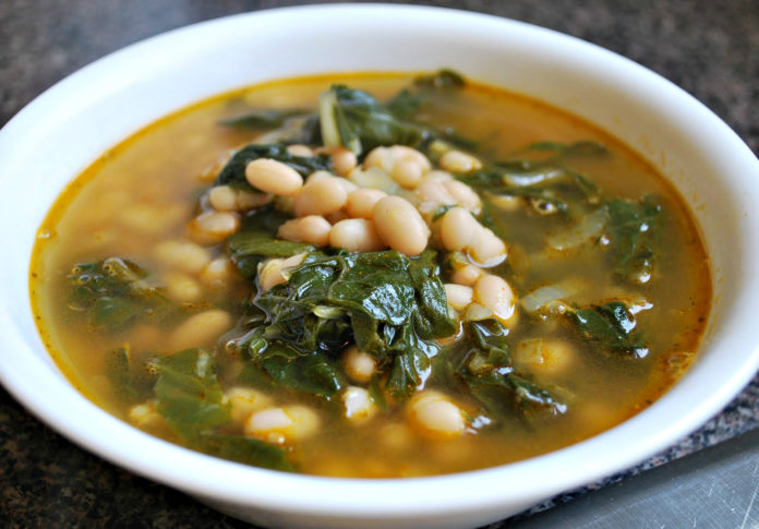 Recipes for the season: Tuscan White Bean Soup with Swiss Chard » Bucks ...